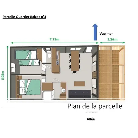 Mobil 35 M2 L Ile D Or Saint-raphael Campingplatz Saint-Raphaël